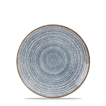 Homespun Slate Blue Coupe Plate 16.5cm